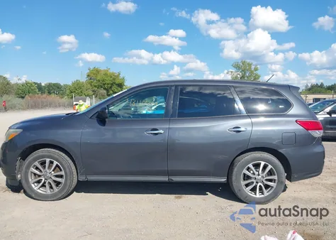 2013 Nissan Pathfinder S z USA, uszkodzony, nr VIN 5N1AR2MM5DC642474